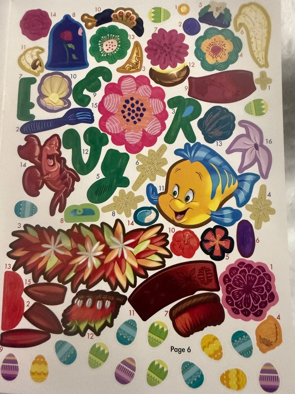 Disney Moana Easter Sticker Activity Book, 12-pages